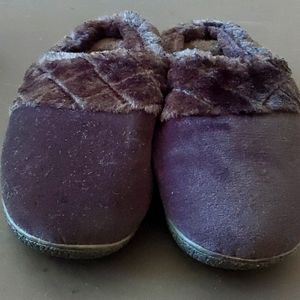 Black Floopi slippers sz 7/8